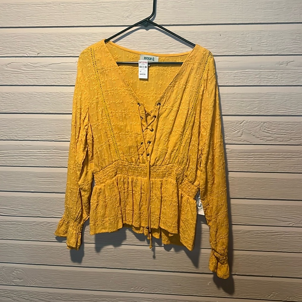 NWT Women’s Rockin’ C XL shirt
